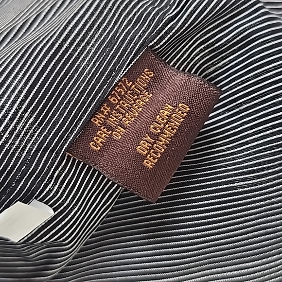 NWT Road Apparel Black Stripe Button Down Shirt - Picture 5 of 8